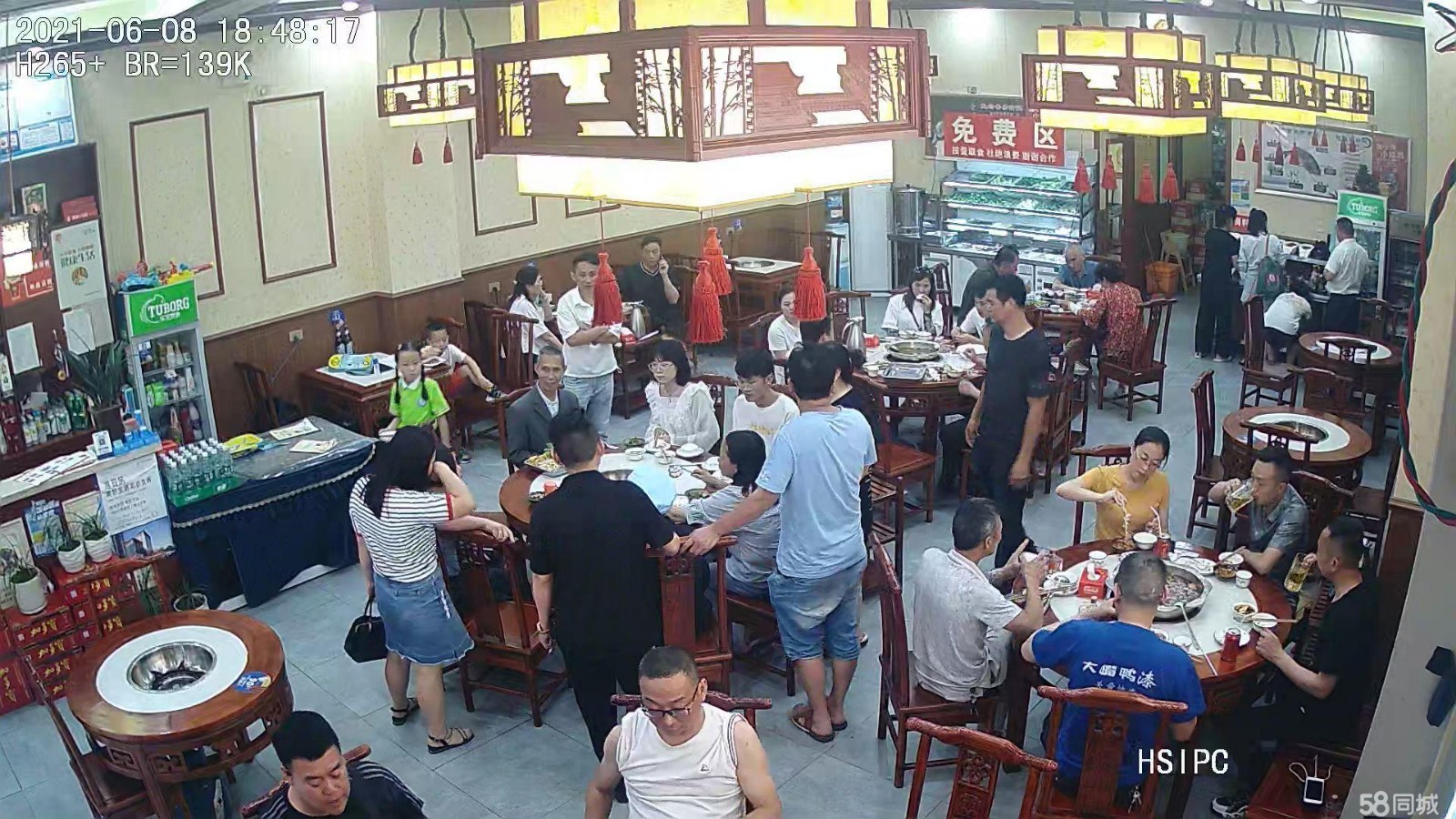 (转让)餐饮美食一条街，门面宽带
