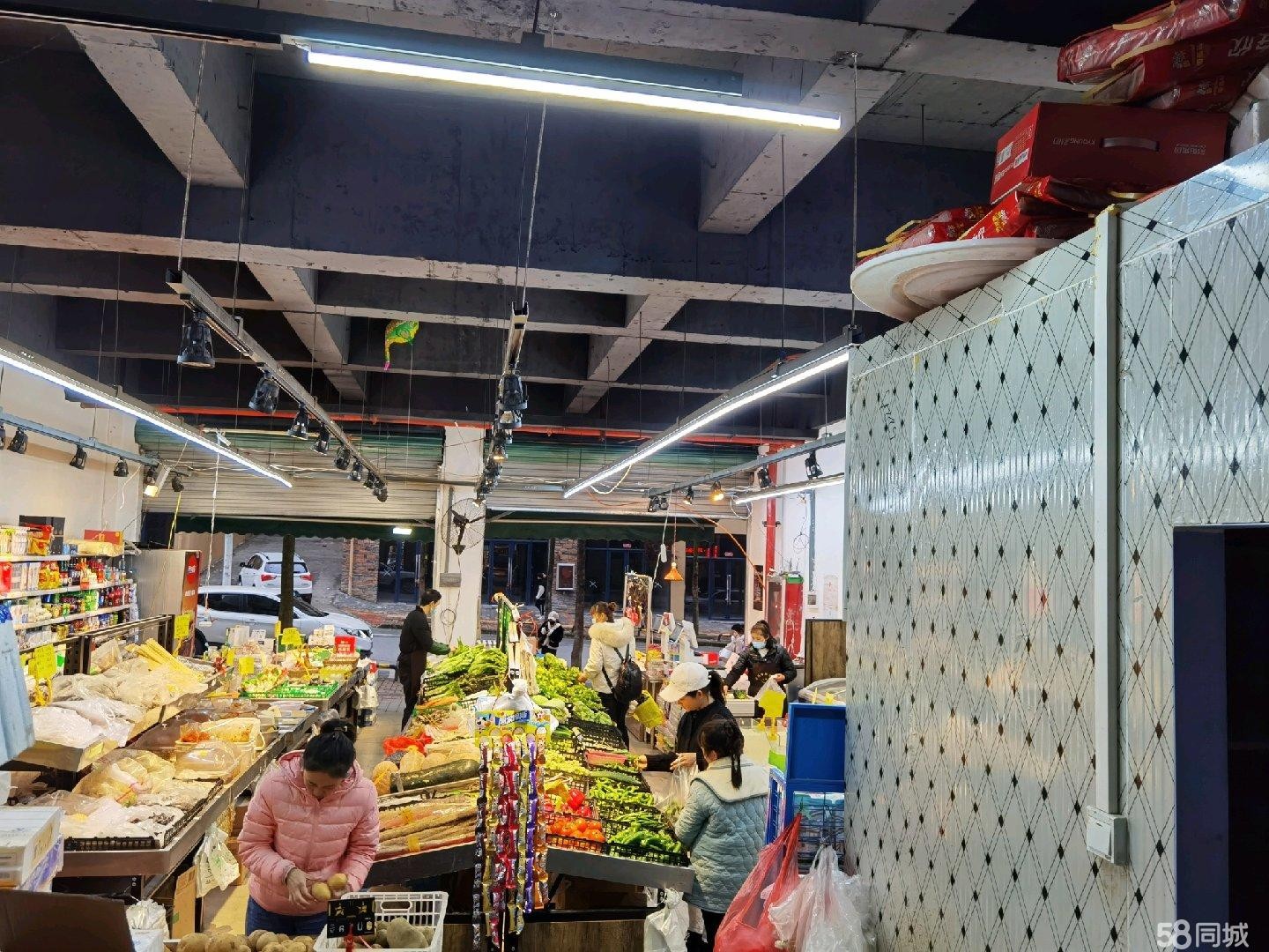 (转让)盈利中生鲜超市，含存货、设施、租金保证金。