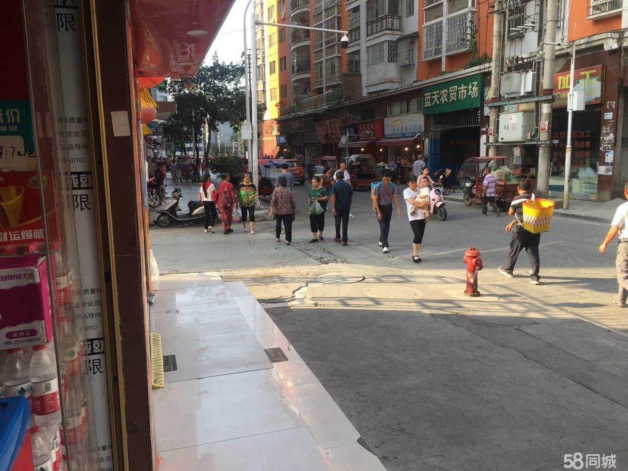 (转让)街边小区门口，农贸市场