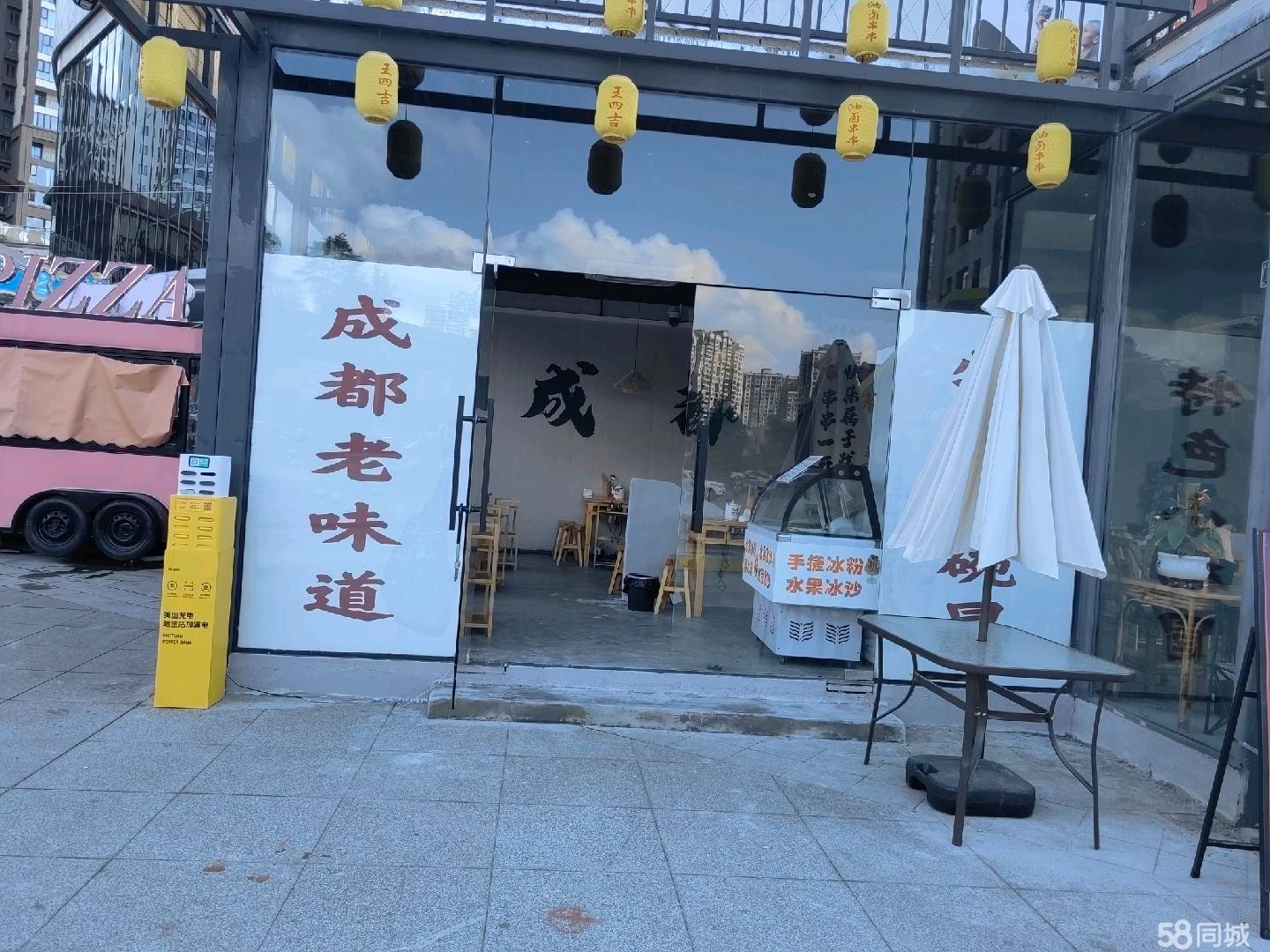 (转让)吾悅广场2号门旁,位置好，门头宽，外摆区域大，