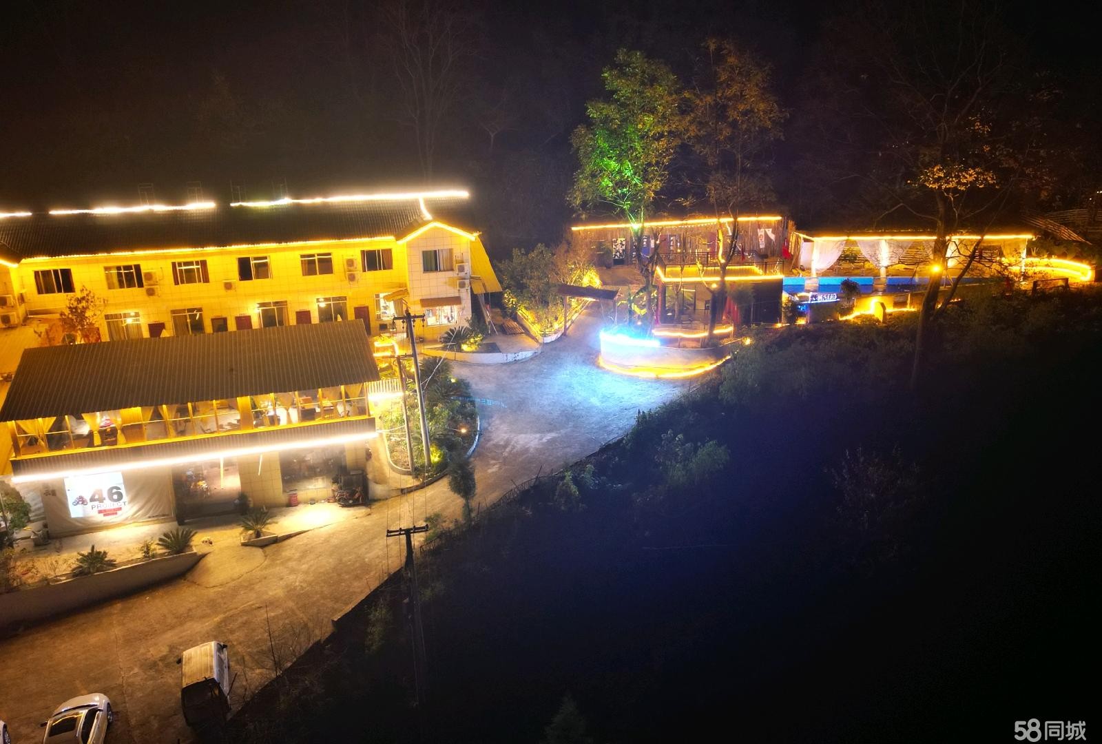 (转让)湄潭的一家民宿农家乐，可烧烤住宿麻将带有泳池儿童游乐区，