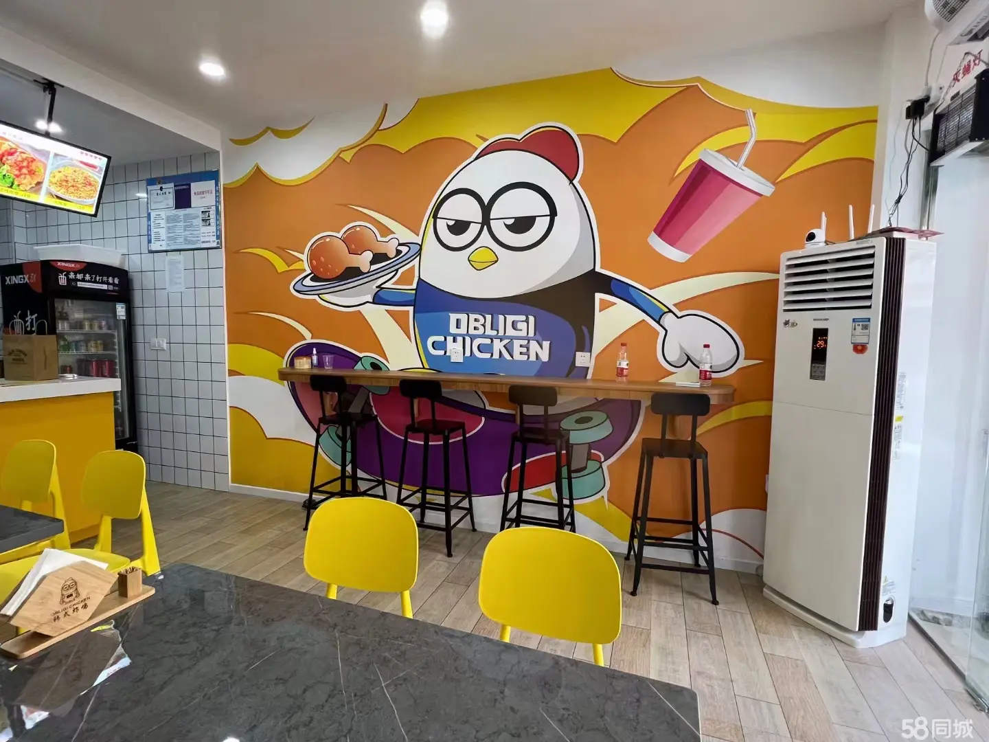 （转让）韩式炸鸡店转让（因身体原因和工作调动转让，）