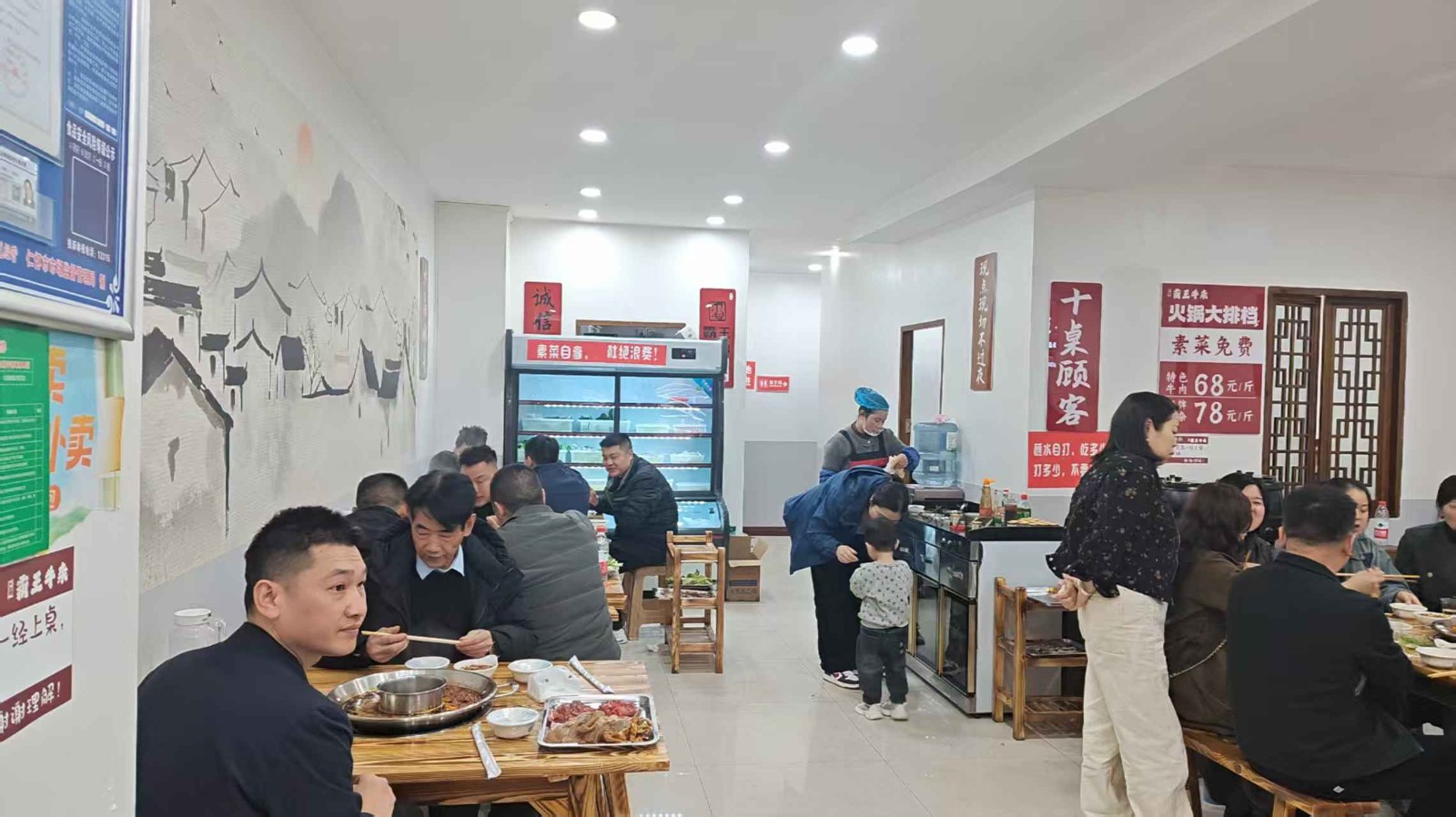 仁怀三转盘大门头火锅店整体转让