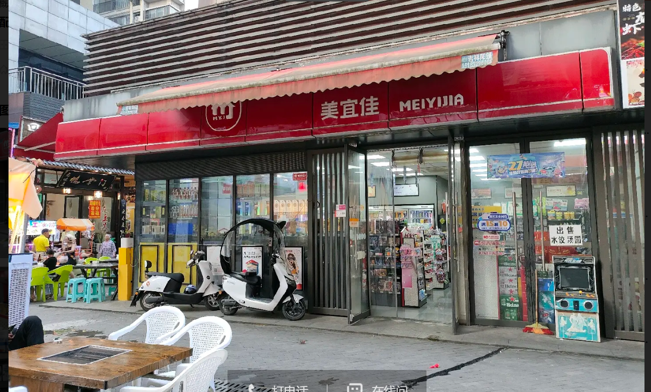 (转让)有口粮证，门面位置小区出入口，