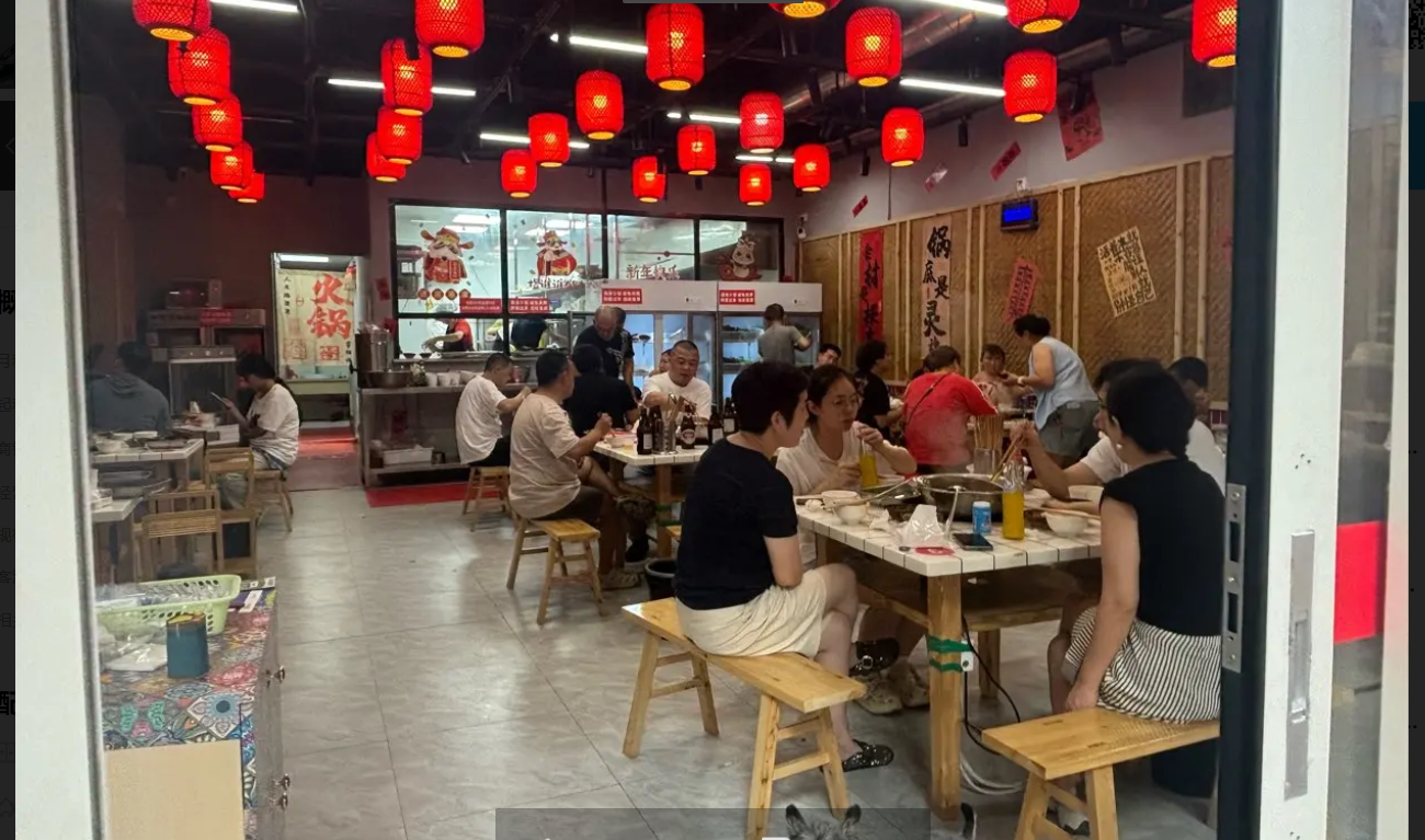 (转让)临街餐饮旺铺 客流密集